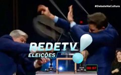 RedeTV! parafusa cadeiras para próximo debate em SP