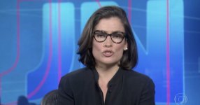 Renata Vasconcellos sofre com pane ao vivo no Jornal Nacional