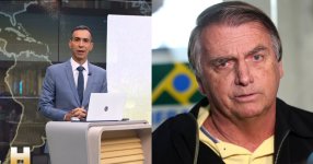 Tralli interrompe programação com plantão urgente sobre Bolsonaro