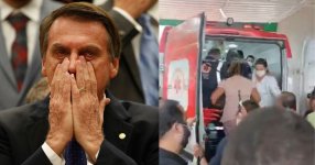 Bolsonaro passa mal e é levado ao hospital ás pressas no RN