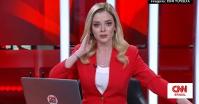 Terremoto abala estruturas da CNN e apresentadora se desespera